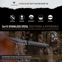 Takumitak Ninja 3cr13 Fixed Blade Knife