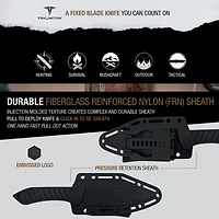 Takumitak ASYM 3cr13 Fixed Blade Knife