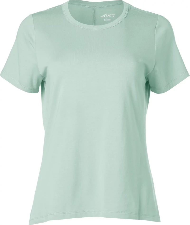 BCG Women's Sign Relaxed Crew Jersey T-shirt