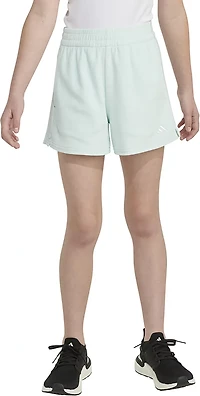 adidas Girls' All Day Terry Cloth Shorts