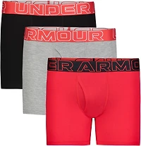 Under Armour Boys' Performance Cotton 3 Pack Boxer Set