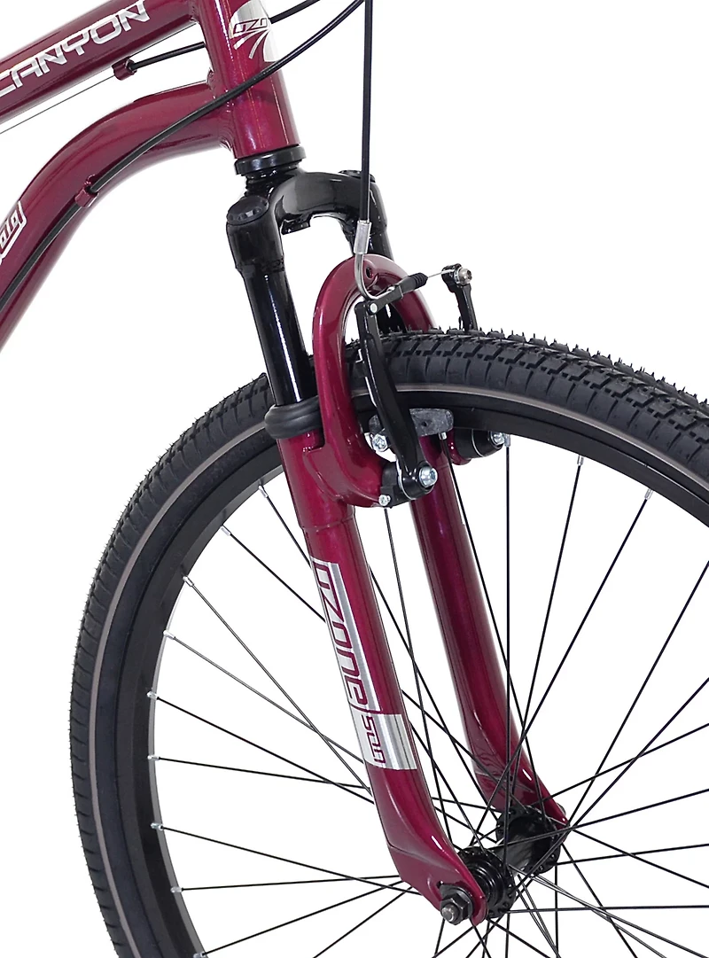 Ozone 500 Women's Black Canyon 26" 7-Speed Bike