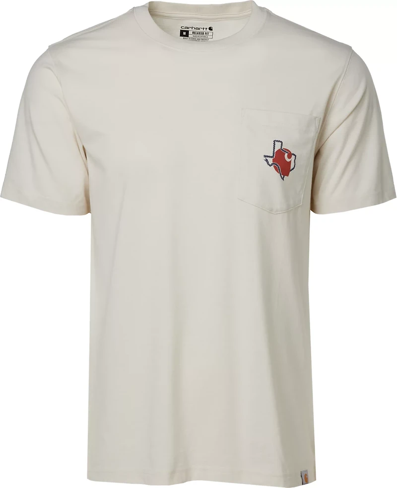 Carhartt Men's Texas Short Sleeve Rope State Logo Graphic T-shirt