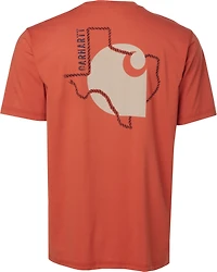 Carhartt Men's Texas Short Sleeve Rope State Logo Graphic T-shirt