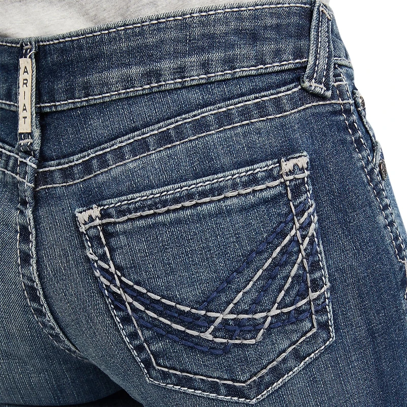 Ariat Girls' R.E.A.L. Raquel Boot Cut Jean