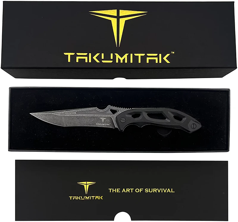 Takumitak Unhinged D2 Fixed Blade Knife