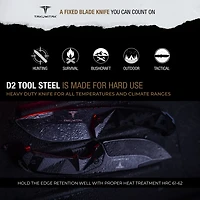 Takumitak Companion D2 Fixed Blade Knife