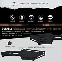 Takumitak Heat 3cr13 Fixed Blade Knife