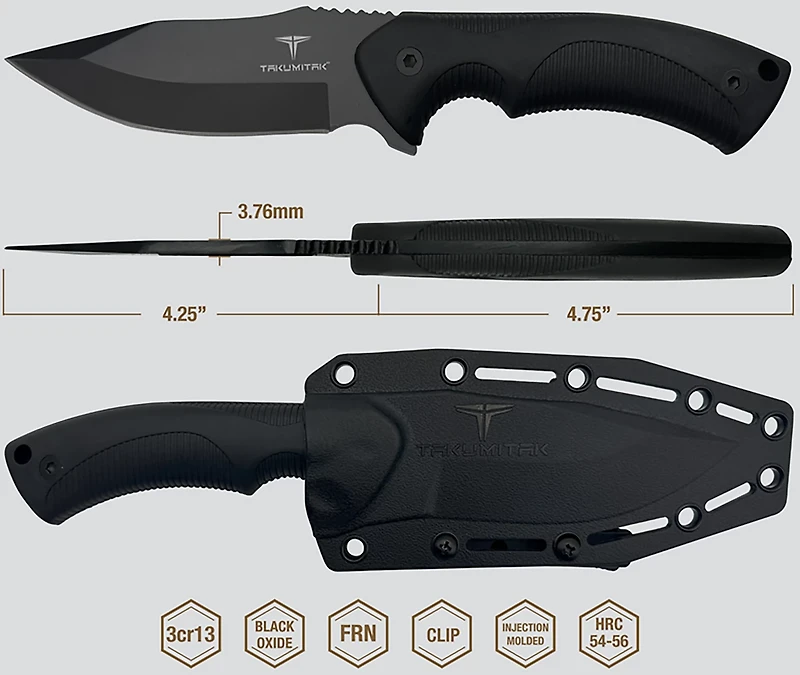 Takumitak Fit 3cr13 Fixed Blade Knife