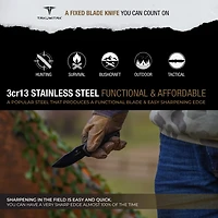 Takumitak Fit 3cr13 Fixed Blade Knife