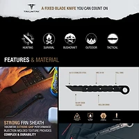 Takumitak Utility 3cr13 Fixed Blade Knife