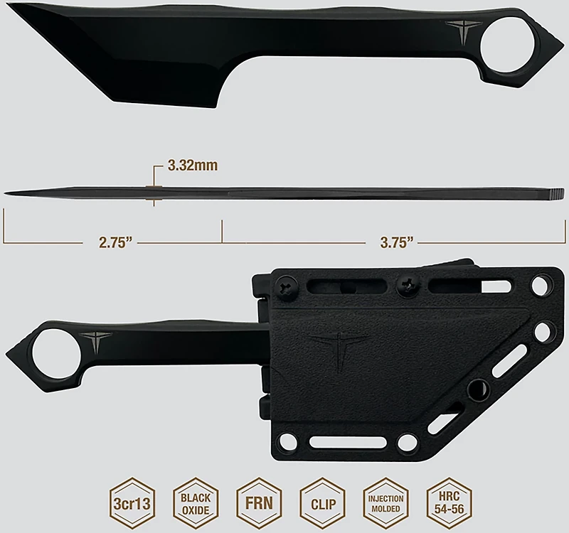 Takumitak Hammerhead 3cr13 Fixed Blade Knife