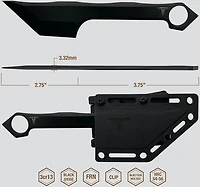 Takumitak Hammerhead 3cr13 Fixed Blade Knife