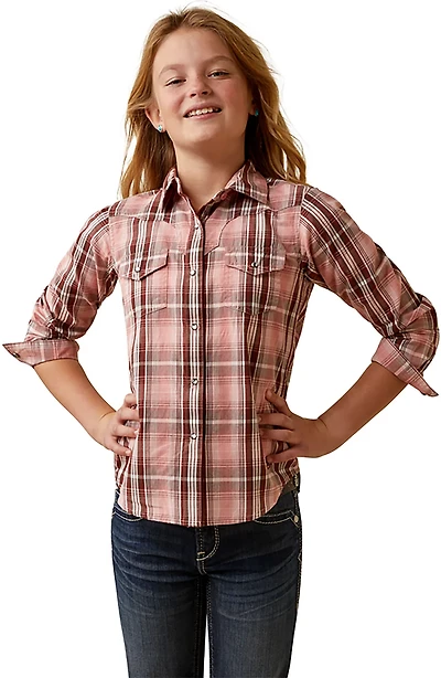 Ariat Girls' Saguaro Long Sleeve Shirt