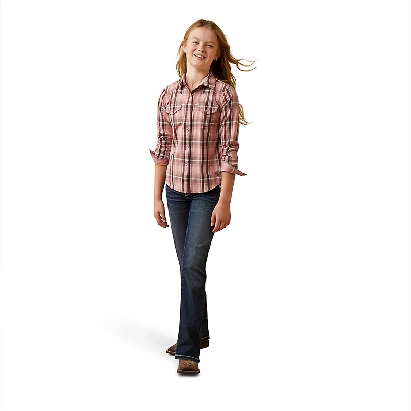 Ariat Girls' Saguaro Long Sleeve Shirt