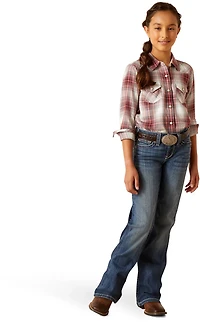 Ariat Girls' Afternoon Long Sleeve Shirt