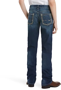Ariat Boys' B5 Slim Boundary Stackable Straight Leg Jean