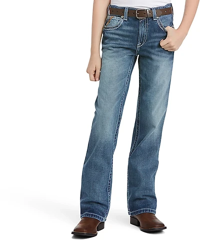 Ariat Boys' B4 Relaxed Coltrane Boot Cut Jean