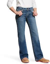 Ariat Girls' Whipstitch Boot Cut Jean