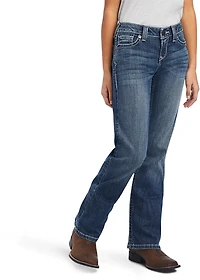 Ariat Girls' R.E.A.L. Raquel Boot Cut Jean