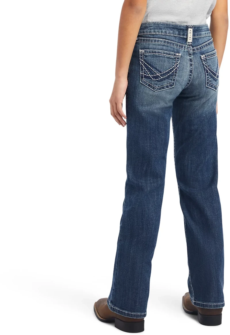 Ariat Girls' R.E.A.L. Raquel Boot Cut Jean