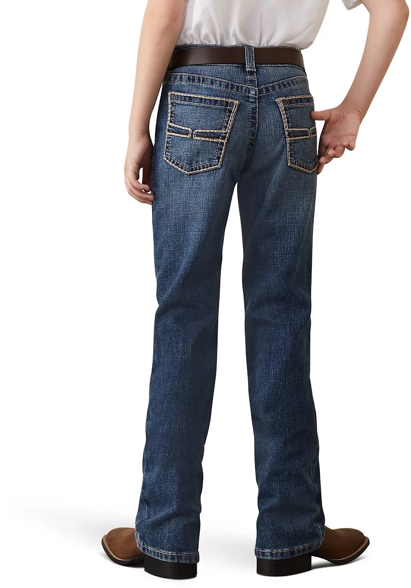 Ariat Boys' B4 Relaxed Graysill Boot Cut Jean