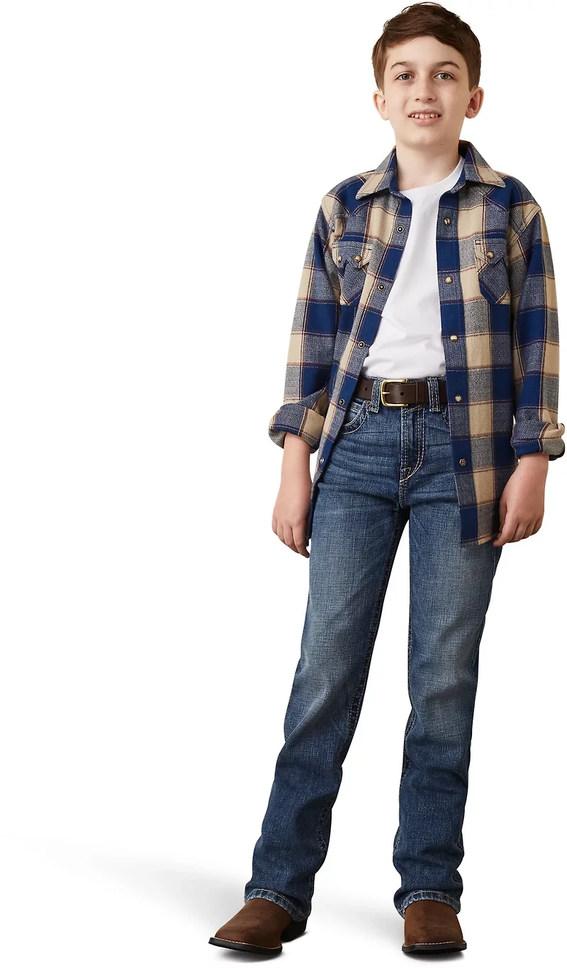 Ariat Boys' B4 Relaxed Graysill Boot Cut Jean