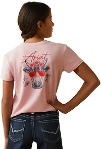 Ariat Girls' R.E.A.L Cool Cow Tee