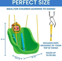 Delta Children Cocomelon 2-in-1 Swing