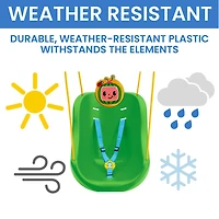 Delta Children Cocomelon 2-in-1 Swing