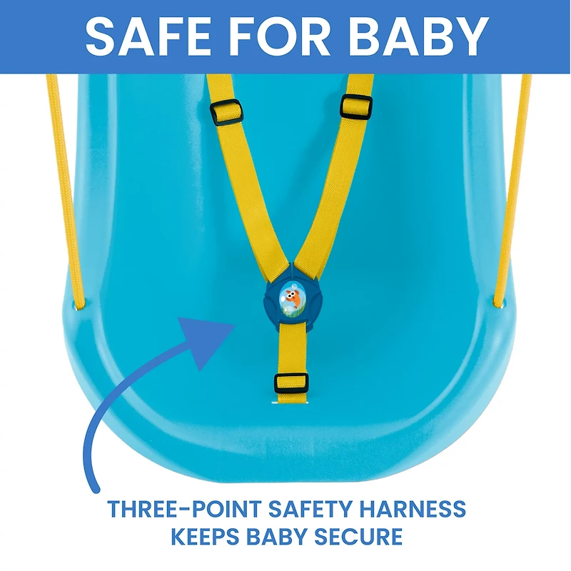 Delta Children Baby Shark 2-in-1 Swing