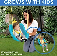 Delta Children Baby Shark 2-in-1 Swing