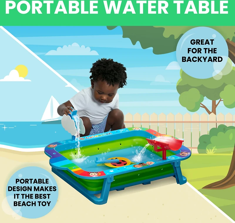 Delta Children Cocomelon Portable Water Table