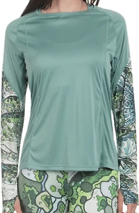 Fishe Women's Steel My Heart Backcast Sunshirt