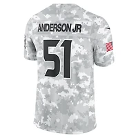 Nike Men's Houston Texans Salute To Service Will Anderson JR #51 Short Sleeve Jersey