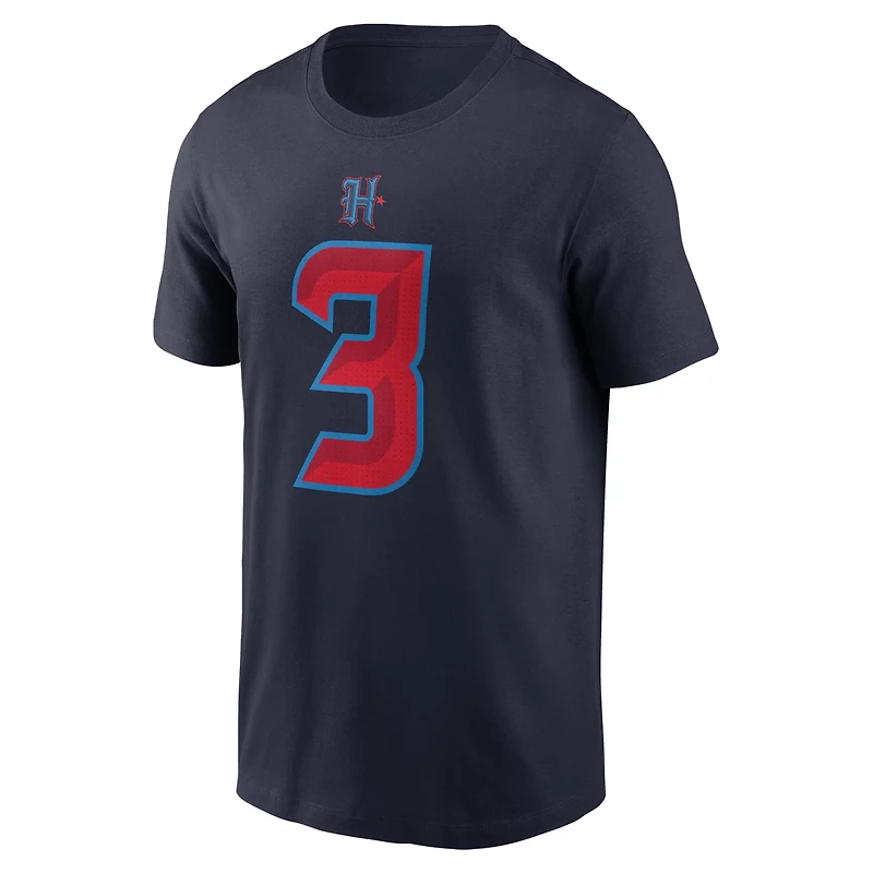 Nike Men's Houston Texans Tank Dell #3 Helmet Logo N&N Short Sleeve Tee
