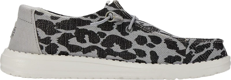 HEYDUDE Women's Wendy Leopard Sparkle Shoes