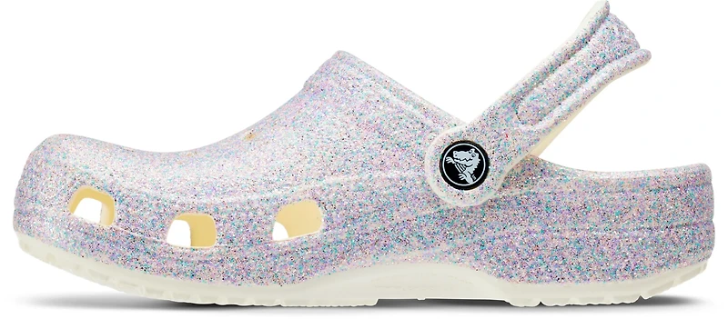 Crocs Kids' Classic Glitter Clogs