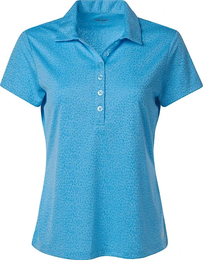 BCG Women's Tennis Textured Polo Shirt
