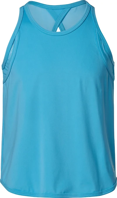 BCG Girls' Run Race Keyhole Tank Top