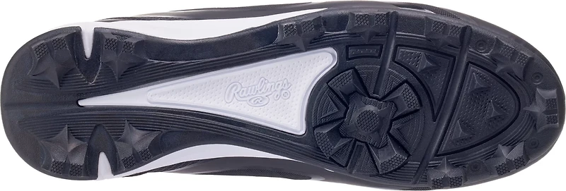 Rawlings Men's Fastball Low Rubber Molded Baseball Cleats