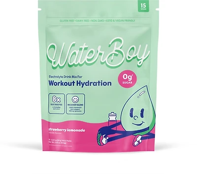 Waterboy Workout Hydration Pouches 15-Pack