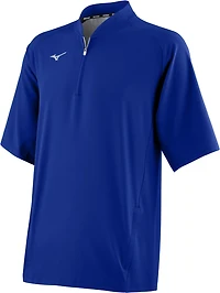 Mizuno Youth Game Time Short Sleeve Baseball Hitting Jacket