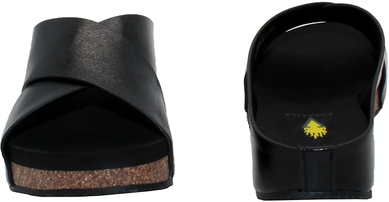 Volatile Women's Ablette Criss Cross Wedge Slides