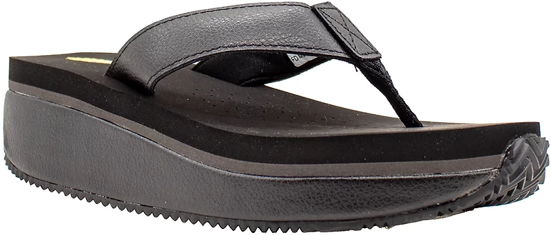 Volatile Women's Frappachino Wedge Flip Flops