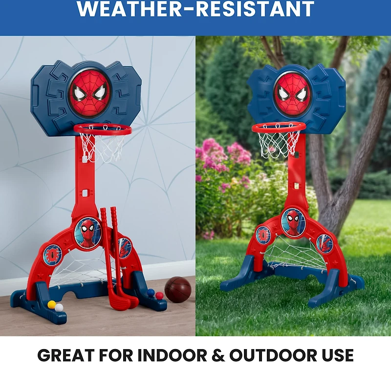 Delta Children Spiderman 4-in-1 Sports Center