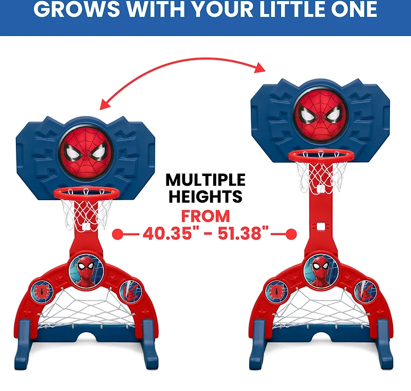 Delta Children Spiderman 4-in-1 Sports Center