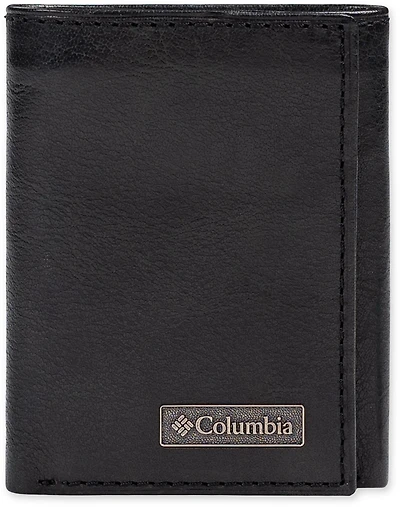 Columbia Men's Trifold w/Zipper Back Wallet