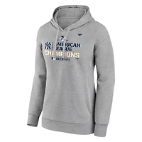 Fanatics Women's New York Yankees 2024 LCS Champions Locker Room Long Sleeve Hoodie