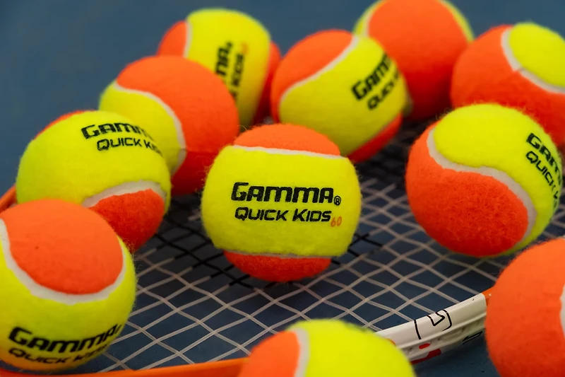 Gamma Quick Kids' 60 Tennis Balls 12-Ball Bag
